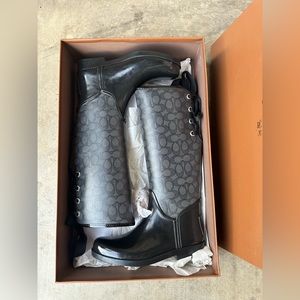 Coach Rain boots
